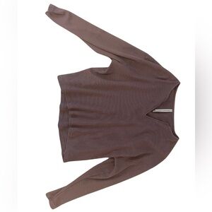 brand: aritzia - the group by babaton. neutral purple shade. hardly ever worn.